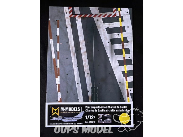 M-Models NT0072 Pont du porte-avion Charles De Gaulle 1/72