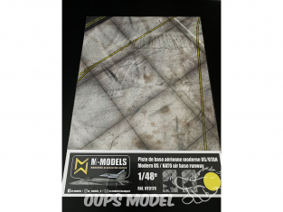 M-Models NT0179 Piste de base aérienne moderne US-OTAN 1/48