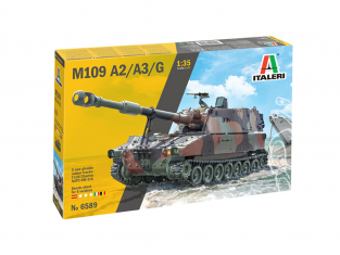 Italeri maquette militaire 6589 M109 A2/A3/G 1/35