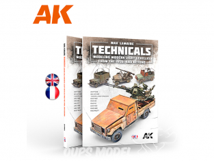Ak Interactive livre AK130004 TECHNICALS MAX LEMAIRE Bilingue anglais et français