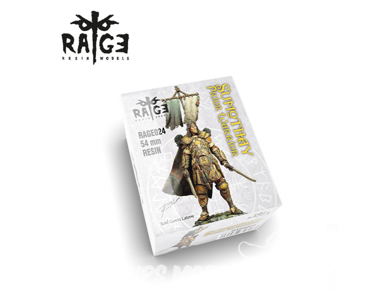 Ak Interactive figurine RAGE024 Sumothay, Prior Warrior 54MM