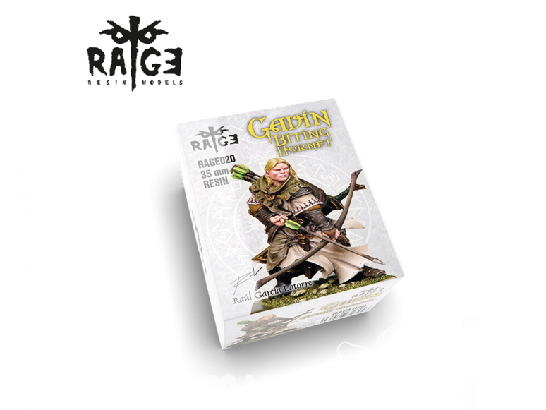 Ak Interactive figurine RAGE020 Gavin, Biting Hornet 35MM