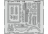 EDUARD BigEd photodecoupe avion BIG49319 F-104S Kinetic 1/48
