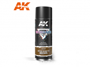 Ak Spray AK1057 Wargame Sprays Bombe peinture SPACE ROBOTS BROWN 400ml