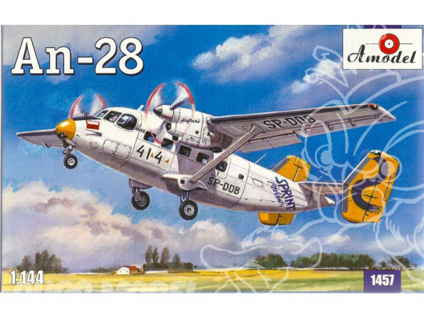 Amodel maquettes avion 1457 ANTONOV An-28 1/144