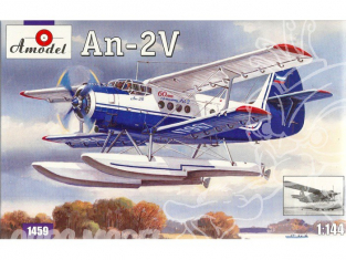 Amodel maquettes avion 1459 ANTONOV An-2V "HYDRAVION" 1/144