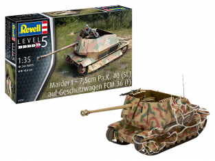 Revell maquette militaire 03292 Marder I on FCM 36 base 1/35