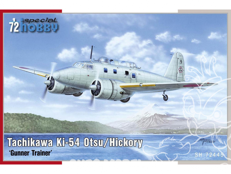Special Hobby maquette avion 72445 Tachikawa Ki-54Otsu Hickory Gunner Trainer 1/72