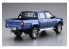 Aoshima maquette voiture 62173 Toyota Hilux LN107 Pick Up Double Cab 4WD 1994 1/24