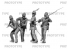 Icm maquette figurines 35023 Infanterie de l&#039;Union de la guerre civile américaine II 100% nouveaux moules 1/35