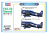 Hobby boss maquette avion 87268 Avion de chasse américain F8F-1B Bearcat facile a assembler 1/72