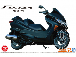 Aoshima maquette moto 63248 Honda Forza MF08 2006 1/12
