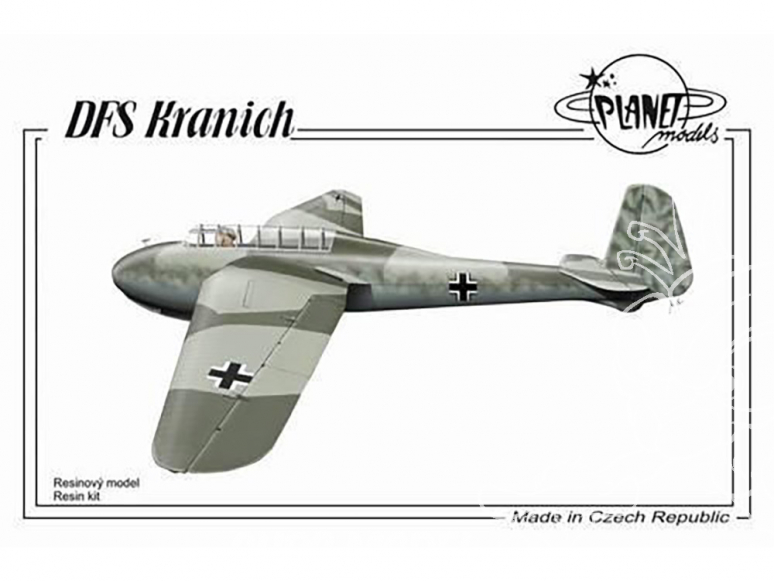 Planet Model PLT182 Planeur DFS Kranich full resine kit 1/48