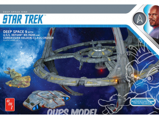 Amt maquette film 1245 STAR TREK DEEP SPACE NINE 1/3300