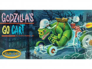 Polar Lights maquette fiction 987 GODZILLA'S GO CART