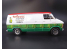 MPC maquette voiture 943 1982 Dodge Van Custom (Turtle Wax) 1/25