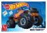 AMT maquette voiture 1256 RACE TEAM MONSTER TRUCK HOT WHEELS 1/25