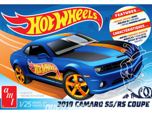 AMT maquette voiture 1255 2010 CHEVY CAMARO HOT WHEELS 1/25