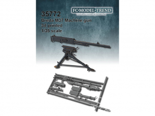 FC MODEL TREND accessoire résine 35772 Breda M37 Machine Gun 1/35