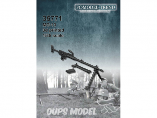 FC MODEL TREND accessoire résine 35771 MG-13 1/35