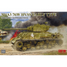 Rye Field Model maquette militaire 5058 M4A3 76W HVSS Early Type tourelle D82081 chenilles T-66 1/35