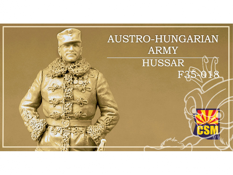 Copper State Models personnel militaire F35-0018 Hussard de l'armée austro-hongroise 1/35