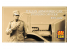 Copper State Models personnel militaire F35-0022 Officier permanent de l'automitrailleuse italienne 1/35