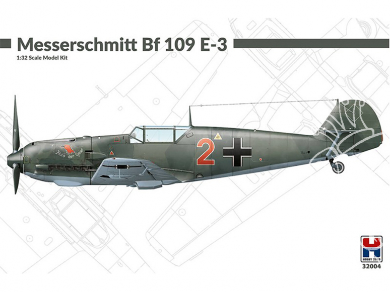 Hobby 2000 maquette avion 32004 Messerschmitt Bf 109 E-3 1/32