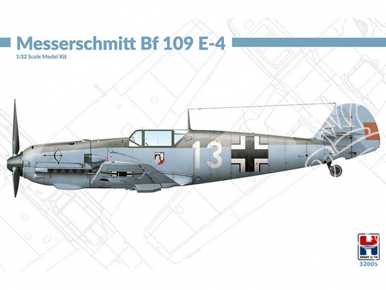 Hobby 2000 maquette avion 32005 Messerschmitt Bf 109 E-4 1/32