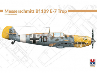 Hobby 2000 maquette avion 32006 Messerschmitt Bf 109 E-7 Trop 1/32