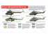 Hataka Hobby peinture acrylique Red Line AS116 Ensemble de peinture polonais AF / Army Helicopters vol. 1 6 x 17ml