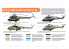 Hataka Hobby peinture laque Orange Line CS116 Ensemble de peinture polonais AF / Army Helicopters vol. 1 set 6 x 17ml