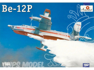 Amodel maquettes avion 1442 BERIEV Be-12P AVION DE LUTTE ANTI INCENDIES RUSSE 1/144