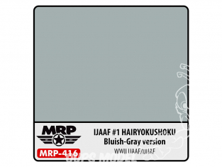 MRP peintures 416 IJAAF 1 Hairyokushoku Version gris bleuté 30ml