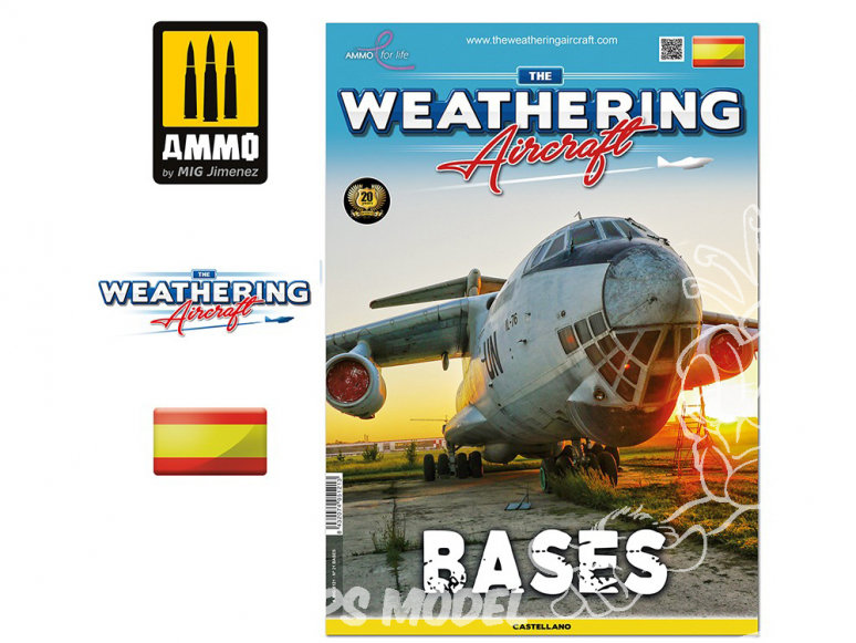 MIG Weathering Aircraft 5121 Numero 21 Bases en langue Castellane