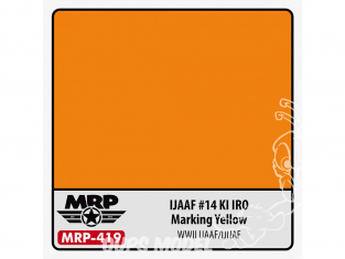 MRP peintures 419 IJAAF 14 Ki Iro Marquage jaune 30ml