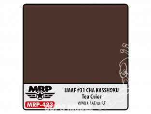 MRP peintures 423 IJAAF 31 Cha Kasshoku Couleur du thé 30ml