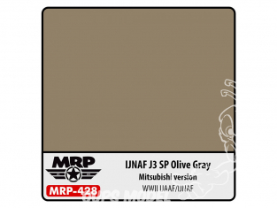 MRP peintures 428 IJNAF J3 SP Peinture spéciale Mitsubishi gris olive 30ml