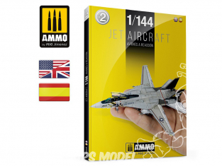 MIG librairie 6147 Avions a réaction 1/144 en Anglais & Espagnol