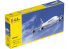 HELLER maquette avion 80436 Nouveau AIRBUS A380 Air France 1/125