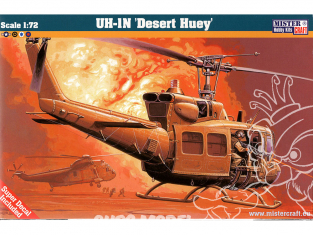 Master CRAFT maquette helicoptére 040567 UH-1N Deset Huey 1/72