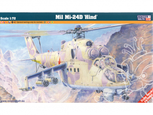 Master CRAFT maquette helicoptére 060442 Mil Mi-24D Hind 1/72