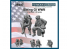 FC MODEL TREND figurine résine 35897 Soldats US GI Assis WWII 1/35