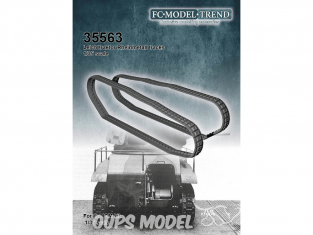 FC MODEL TREND accessoire résine 35563 Chenilles Leichetrakktor Icm 1/35