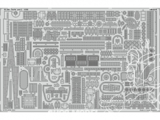 Eduard photodecoupe bateau 53280 Tirpitz Partie 2 Trumpeter 1/350