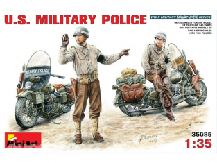MINI ART maquette militaire 35085 US MILITARY POLICE 1/35