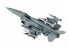 tamiya maquette avion 60788 F-16CJ avec Charges Externes 1/72
