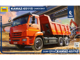 Zvezda maquette plastique 3650 Camion benne KAMAZ-65115 1/35