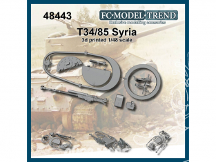 FC MODEL TREND accessoire résine 48443 Amélioration T-34/85 Syrie 1/48