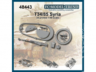 FC MODEL TREND accessoire résine 48443 Amélioration T-34/85 Syrie 1/48